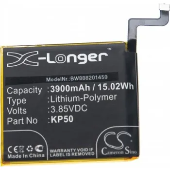 Baterie pro mobilní telefon VHBW Baterie pro Motorola Moto One Zoom / XT2010, 3900 mAh