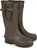 Fox International Neoprene Lined Camo/Khaki Wellies, 43