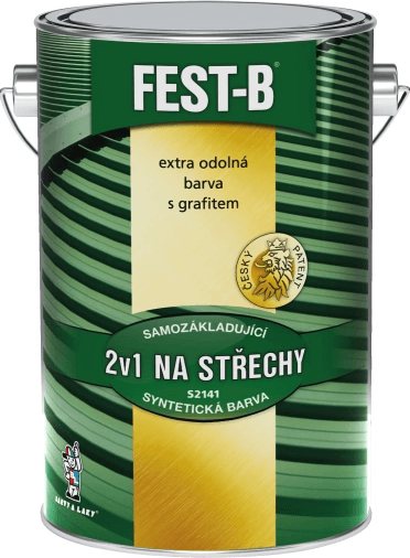 Barvy a laky Hostivař FEST B FESTB S2141-0570 ZEL.TMAVÁ 5kg