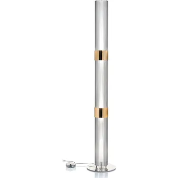 Stojací lampa SLAMP LALFM00PRG00000NMTEU La Lollo Floor prisma/gold, designová stojací lampa se stmívačem, 3x12W LED E27, výška 163cm