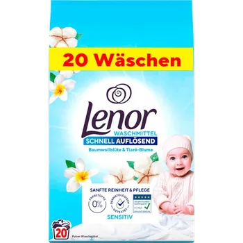 Prací prášek Lenor Schnell Auflösend Baumwollblüte 20wl 1,2 kg