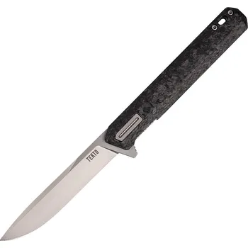 Tekto Knives F2 Bravo Silver D2 Black G10 CF/Silver