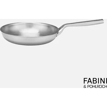 Pánev Pánev FABINI & Pohlreich, Ø 26 cm - Nerezová beznýtová pánev z pětivrstvé nerezové oceli bez poklice