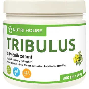 Anabolizér NutriHouse TRIBULUS (kotvičník zemní) 300 tablet