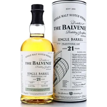 Likér The Balvenie Single Barrel Traditional Oak 21 Year Old 0,7 l 47,8 %