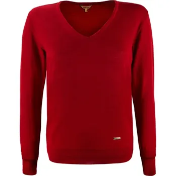 Dámský svetr KAMA 5104 Merino svetr , červená Velikost: M