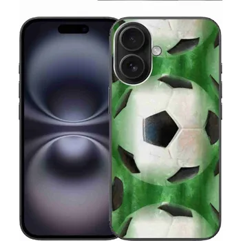 Fotbalový míč Gelový kryt mmCase na iPhone 16 - fotbalový míč
