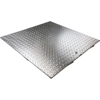 kanalizace Ocelový poklop pozinkovaný 600x600mm pochozí A15 (provedení "T")