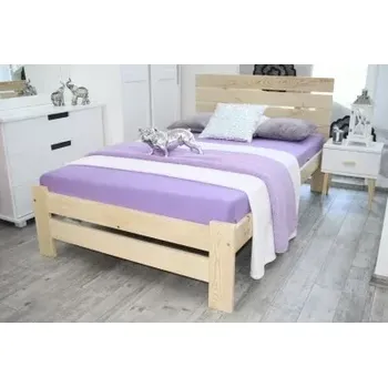 Dětská postel Dřevěná masivní postel MD 04 90x200 cm borovice masiv