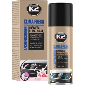 Vůně do auta K2 KLIMA FRESH 150 ml FLOWER - osvěžuje vzduch interiéru vozu, K222FL