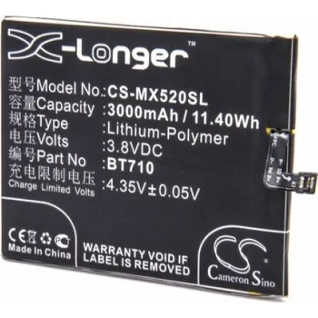 Baterie pro mobilní telefon VHBW Baterie pro Meizu M5c / M710H, 3000 mAh