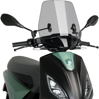 Puig Plexi Trafic Piaggio 1 - světle kouřové 140.21187H