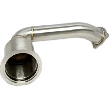 Turbodmychadlo TA Technix downpipe bez katalyzátoru (nahrazující předkatalyzátor) Porsche Panamera 4/4S (971, 2016-2020) motor 3.0T (EA839)