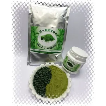 BIO-DETOX ZVÝHODNĚNÝ BALÍČEK MLADÝ JEČMEN 500G + CHLORELLA 300G
