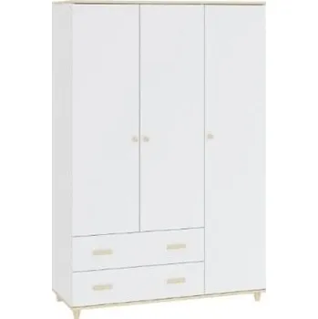 Šatní skříň Šatní skříň 3D2S FITERO bílá/akácie