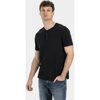 Pánské tričko TRIČKO CAMEL ACTIVE NOS HENLEY 1/2 GRAPHITE GRAY