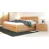 Postel Postelia Ontario 180 x 200 cm s úložným prostorem dub