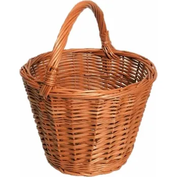 Nákupní košík Košíkárna Košík proutěný kulatý světlý 37x22 cm