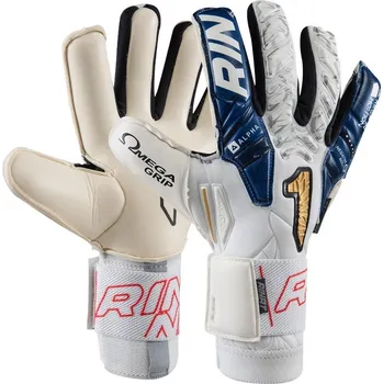 Brankářské rukavice Brankářské rukavice Rinat EGOTIKO VENGADOR ALPHA bílá/modrá Velikost rukavic: 5