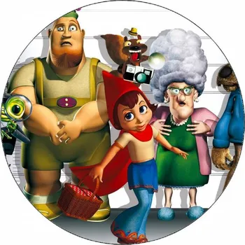 Jedlá dekorace na dort Jedlý papír Karcoolka postavy 19,5 cm