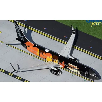 Plastikový model Gemini - Boeing B737-900ER, dopravce Alaska Airlines "Our Commitment", USA, 1/200