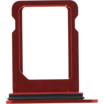 Šuplík na kartu SIM pro iPhone 13 Mini ORI - Červený