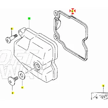 Suzuki Těsnění krytu ventilů Burgman 250 98-02 1117314F00