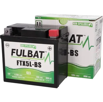 Motobaterie Fulbat Baterie YTX5L 5Ah GEL - aktivovaná 700.550919