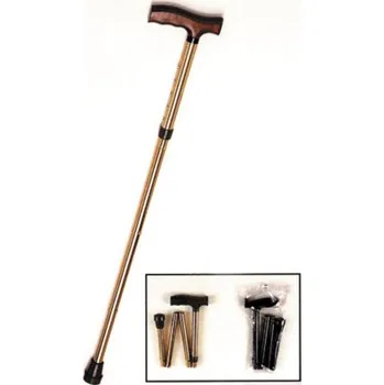 Patron Bohemia Hůl skládací nastavitelná zlatá