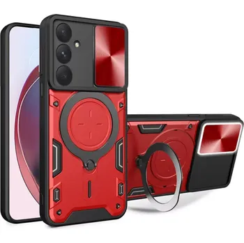 Pouzdro na mobilní telefon Kryt Samsung Galaxy A55 5G Techsuit CamGuard Pro - červený