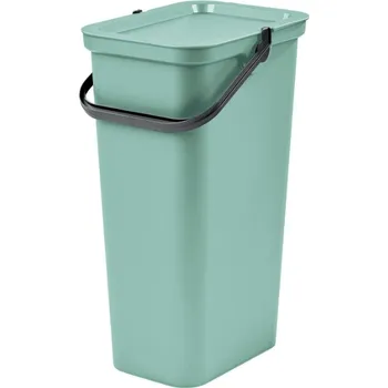 Odpadkový koš Tontarelli Odpadkový koš s víkem a rukojetí MODA 25 l zeleno-šedá 8104646ADA 8104646ADA