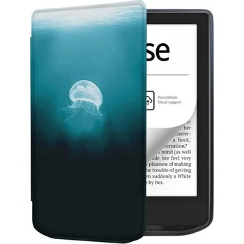 Pouzdro na čtečku elektronické knihy Pouzdro B-SAFE LOCK 3514, obal na Pocketbook 629 Verse / 634 Verse Pro - magnetické zavírání, AutoSleep, motiv Medusa + BONUSY