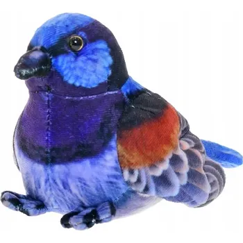 plyšák Plyšák Ptáček modrý 11 cm PLYŠOVÝ