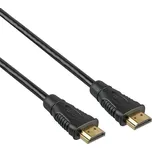 PremiumCord HDMI 1.4 kabel, A-A, M-M, 25m zlacené konektory