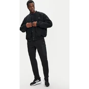 Pánský bomber adidas Bunda bomber Brand Love IW3550 Černá Loose Fit XL