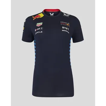 Dámské tričko Dámské týmové tričko Red Bull Racing F1 2024 tmavě modré - 8/XS 14/L