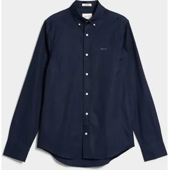 Pánská košile KOŠILE GANT SLIM PINPOINT OXFORD SHIRT MARINE