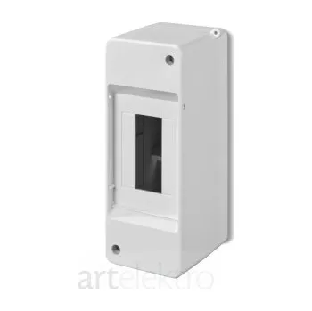 Rozvaděč Eaton MINI-2 Rozvodnice NA omítku IP20, 1 řada, 2 moduly, bez dveří *177066