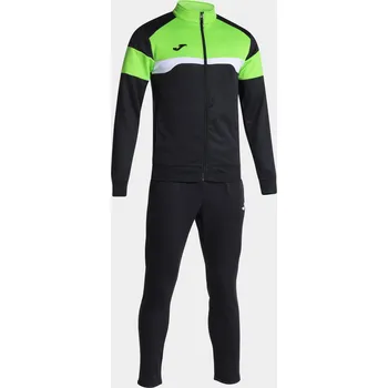 Tepláková souprava JOMA DANUBIO III černo fluor zelená Velikost: 5XS