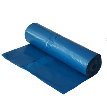 Pytle na odpadky Pytel do koše LDPE, 700 x 1100 mm, typ 80, modrý, 25ks/role - bez přebalu