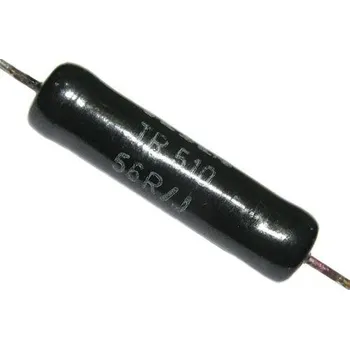 18R TR510, rezistor 6W drátový smaltovaný