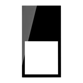 vypínač Simon 100 10002620-138 Rámeček Minimal vertikální 2 násobný, 2 moduly černá