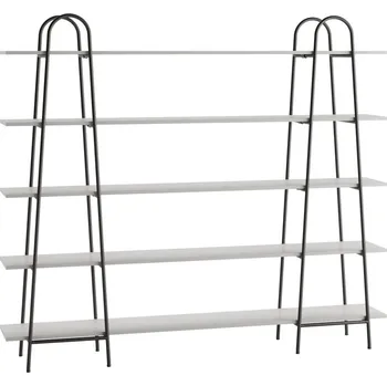 regál Baza Match Regál 200 cm šedý