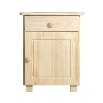 Noční stolek Dřevěný noční stolek ALA borovice masiv