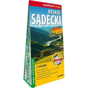 Cestování Comfort!map Beskid Sądecki 1:50 000 - praca zbiorowa