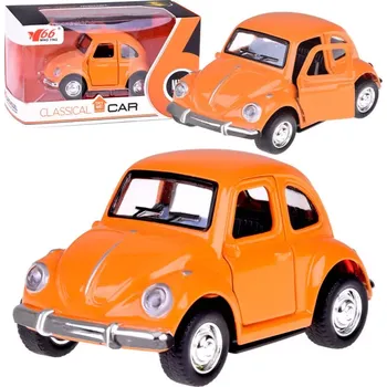autíčko JOKO Kovové autíčko MY66 Beetle Oranžová