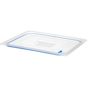 Dóza na potraviny Víko pro nádoby GN z polypropylenu s těsněním, HENDI, GN 1/2, Průhledná, 325x265mm