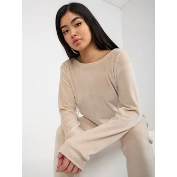 Rue Paris Dámská souprava Iamar světle béžová M