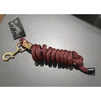 Umbria Equitazione Vodítko nylonové Umbria Equitazione, 2 m, burgundy