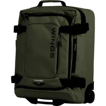 WINGS Cestovní kufr ROOK malý S DARK GREEN